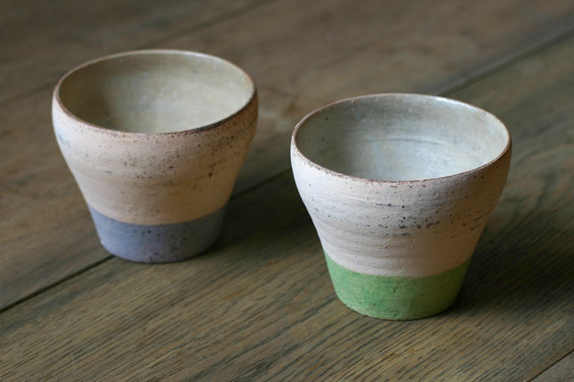 石原稔久 コップ 湯呑み 石原稔久さん湯呑み