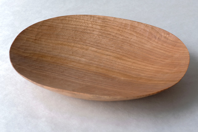 楕円皿 クルミ 杉村徹 | 作家もの和食器通販【暮らし用品】