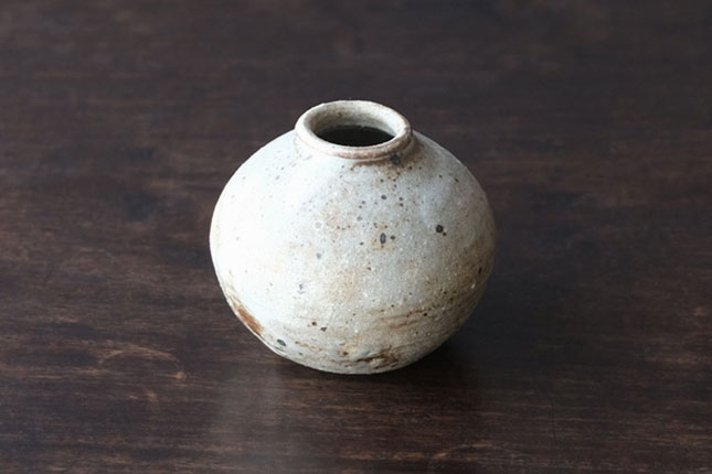 粉吹き　小壺 粉吹き 小壺